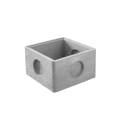 Regard beton emboitement seul 50 x 50cm ht. 30cm RM50 Legouez