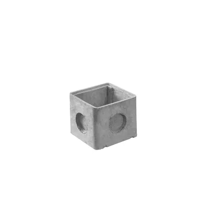 Rehausse beton emboitement 25 x 25cm ht.27cm RH25 Legouez