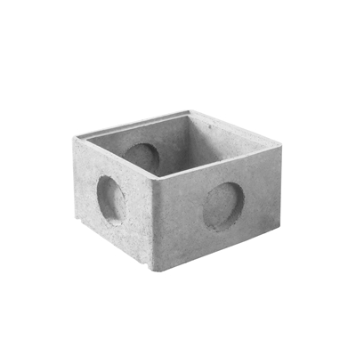Rehausse beton emboitement 50 x 50cm ht.34cm RH50H34 Legouez