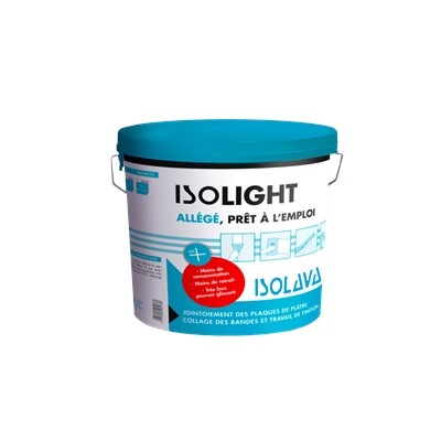Enduit p/ joint pâte allégé prêt à l'emploi Isolight seau 16L