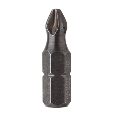 Embouts de vissage Philips PH2 Torsion lg. 25mm carré 1/4 blister de 5