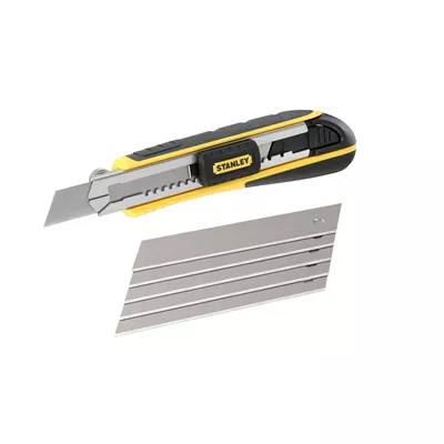 Cutter bi-matière à cartouche 18mm Fatmax + 6 lames