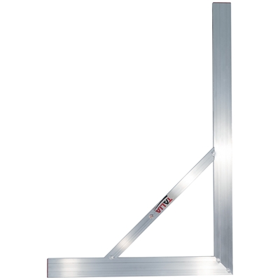 Equerre de maçon alu soudé embouts plastiques 150 x 100cm