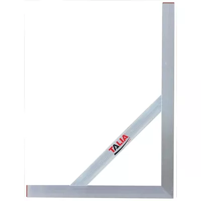 Equerre de maçon alu soudé embouts plastiques 150 x 100cm