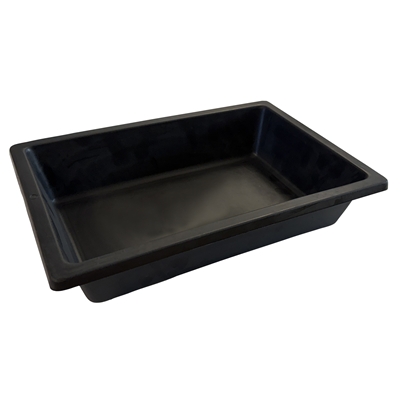 Auge plastique noir 3 litres