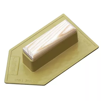 Taloche abs jaune pointue 14x8