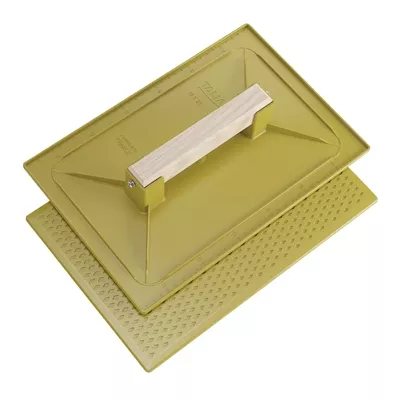 Taloche abs jaune rect. 34x23