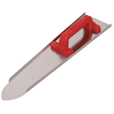 Platoir Flamand lame inox bord convexe 55cm poignée fermée R.440360