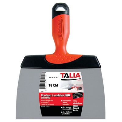 Couteau a enduire lame inox 18