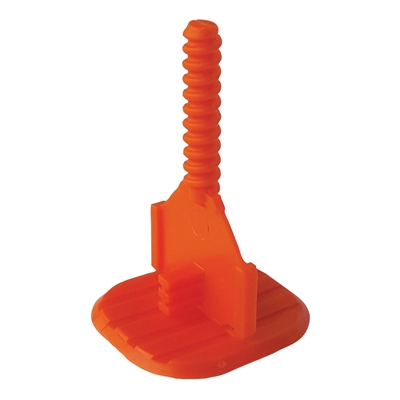 Croisillons autonivelants en T ép. 3mm p/ carreau 3 à 20mm Orange seau de 200