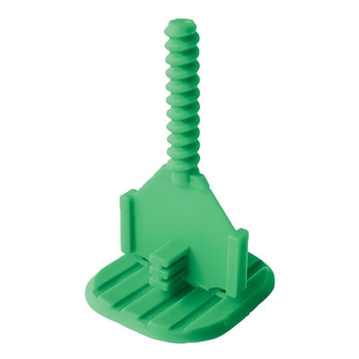 Croisillons autonivelants en T ép. 4mm p/ carreau 3 à 20mm Vert seau de 200