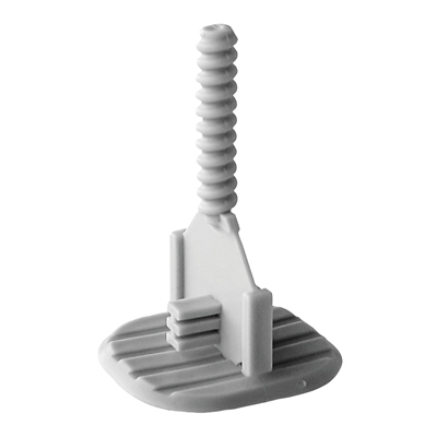 Croisillons autonivelants en croix ép. 4mm p/ carreau 3 à 20mm Gris seau de 200