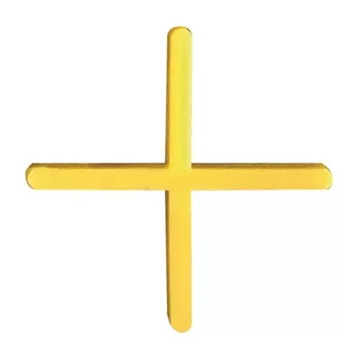 Croisillons plastiques p/ faïence 2.0mm sachet de 250