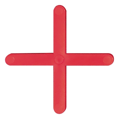 Croisillons plastiques p/ faïence 3.0mm sachet de 250