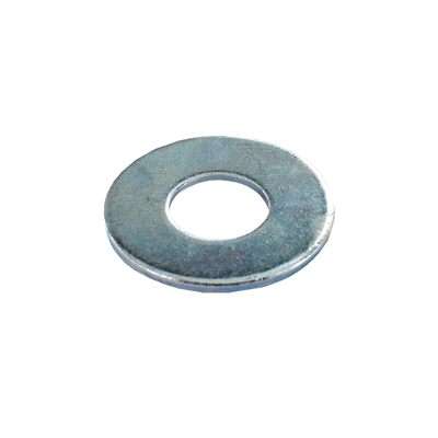 Rondelles plates larges acier zingué D. 10mm boîte de 50