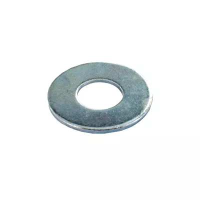 Rondelles plates larges acier zingué D. 6mm boîte de 200