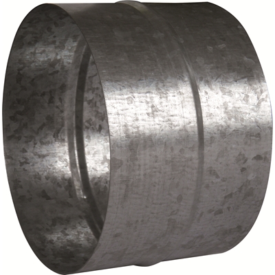 Manchon de raccordement acier Galva p/ gaine ventilation D. 125mm Autogyre