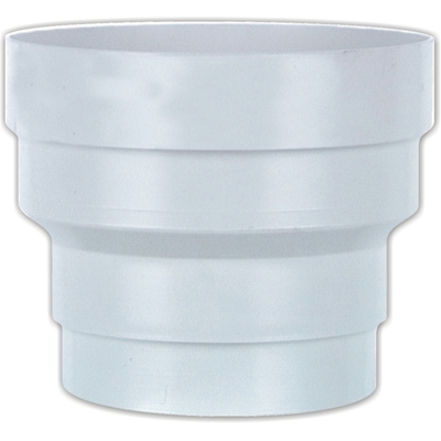 Réduction droite pvc femelle-mâle D. 100-80mm Blanc Autogyre
