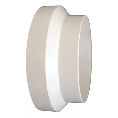 Réduction droite pvc femelle-mâle D. 100-80mm Blanc Autogyre