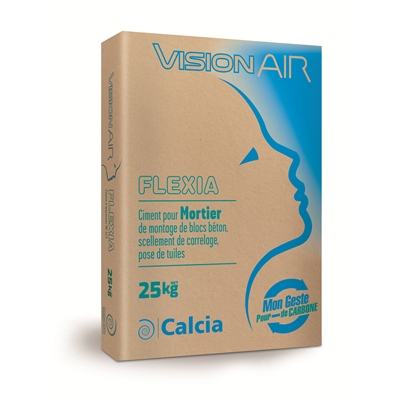 Ciment à maconner Gris Flexia VisionAir (Baticem) MC 12.5 NF sac 25kg