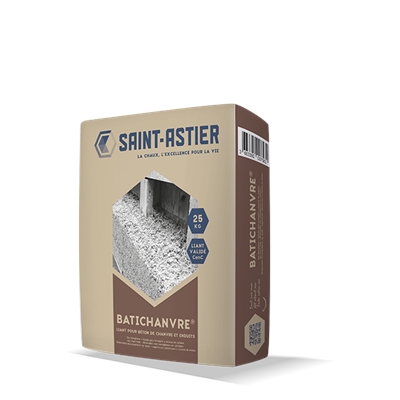 Liant Batichanvre Naturel sac 25kg St Astier