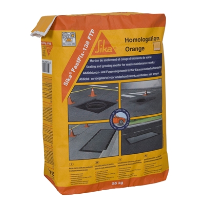 Micro-béton p/ scellement & calage Sika Fastfix 138 FTP sac 25kg Noir