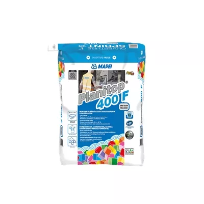 Mortier fin de réparation R3 prise rapide p/ béton Planitop 400F sac 25kg Gris Clair