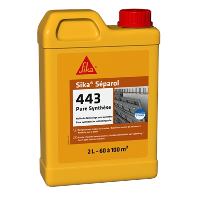 Agent de démoulage différé p/ béton Sika Séparol 443 bidon 2L