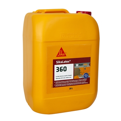 Résine d'adhérence & d'étancheité p/ mortier Sikalatex 360 bidon 20L