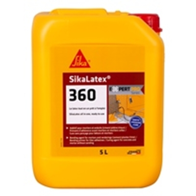 Résine d'adhérence & d'étancheité p/ mortier Sikalatex 360 bidon 5L