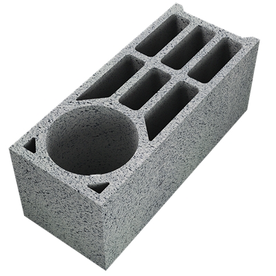Parpaing angle ép. 200mm 25 x 50cm Maxi NF Fabemi