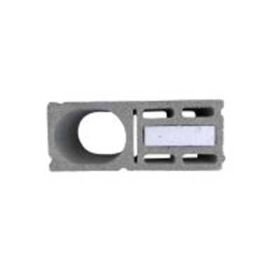 Parpaing angle à joint mince isolant Bloc Confort R1 ép. 200mm 20 x 50cm B60 R=1.01m² K/W