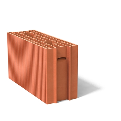 Brique de mur T.C base Bouyer Bgv' Uno ép. 200mm 314 x 570mm R=1.00m² K/W