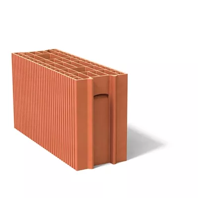 Brique de mur T.C base Bouyer Bgv' Uno ép. 200mm 314 x 570mm R=1.00m² K/W