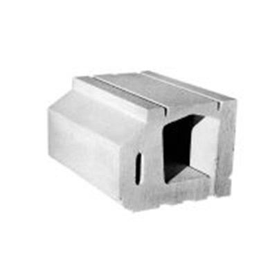 Corniche béton cache moineaux ht. 200 x 340mm 29cm (3.45/ml) Gris