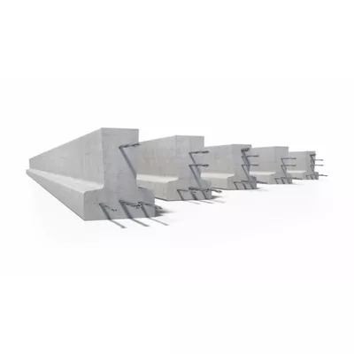 Poutrelle précontrainte béton LS S127 / 115SX (sans étai) ht. 120mm 4.20ml