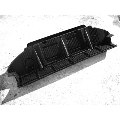 Tympan Leader Réseau EcoVS ép. 120mm 0.60ml Noir p/ entrevous EMS