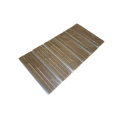 Lattis métallique nervuré Z275 avec papier Nerplac 2.50 x 0.60ml = 1.50m²