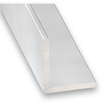 Cornière alu incolore ép. 1.5 x 20 x 20mm 2.50ml
