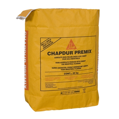 Durcisseur de surface dalle béton Sika Chapdur Premix sac 25kg Gris