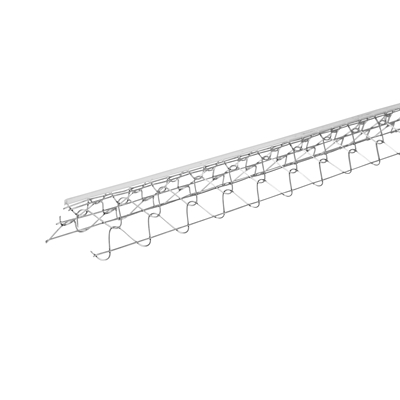 Arête p/ enduit ext. fil Galva Grip'Co 62 jonc pvc rond Blanc 3.03ml