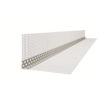 Cornière entoilée pvc p/ façade 10 x 15mm 2.50ml