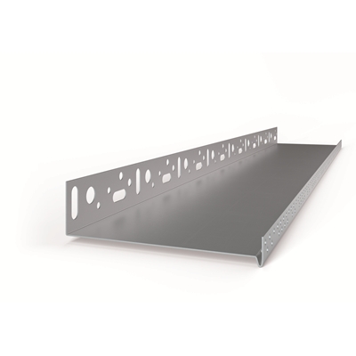 Profil de départ aluminium p/ ITE ép. 120mm 2.50ml