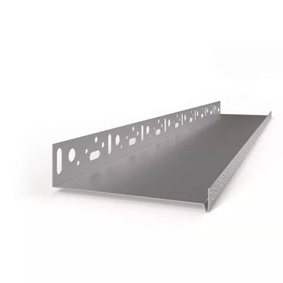 Profil de départ aluminium p/ ITE ép. 120mm 2.50ml