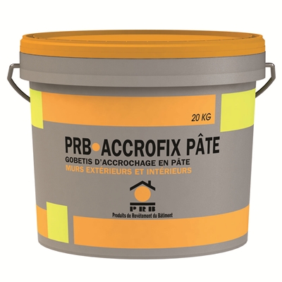 Gobetis d'accrochage en pâte p/ enduit monocouche Accrofix Pâte seau 20kg