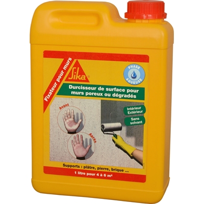 Durcisseur de surface p/ murs Sika Fixateur bidon 2L