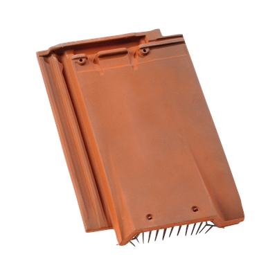Tuile chatière de ventilation (32cm²) + grille HP17 325.20 Flammé Rustique 034