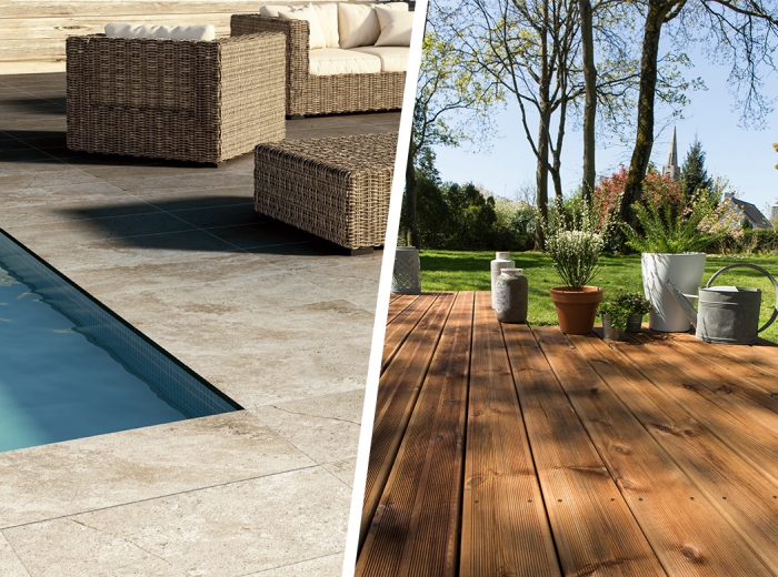 Carrelages extérieurs et Terrasses Bois