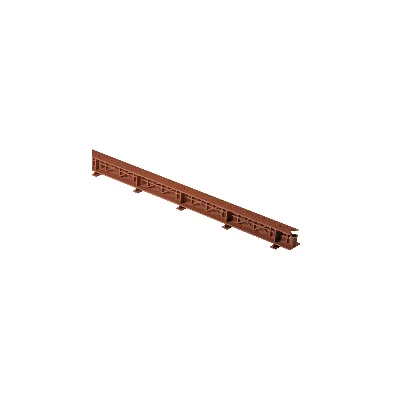 Liteau de ventilation sans peigne R. 524.101 Rouge