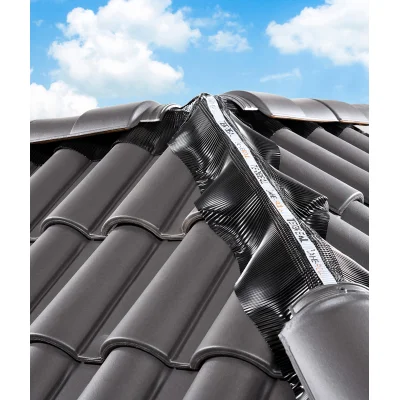 Closoir souple ventilé tout alu Lahe-Roll 290mm x 10ml Noir